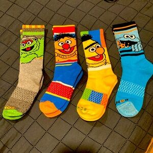 New Unisex Sesame Street Bombas Socks